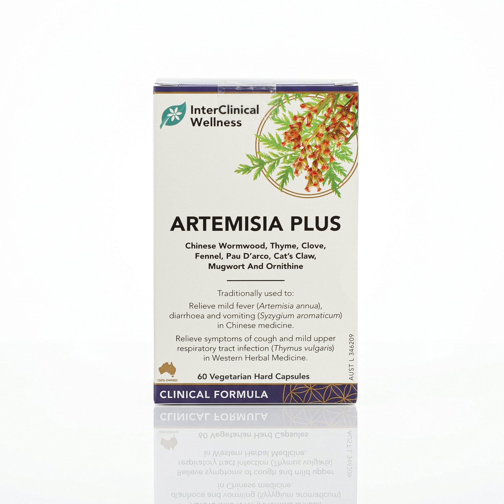 InterClinical Wellness Artemisia Plus 60 Vegan Capsules