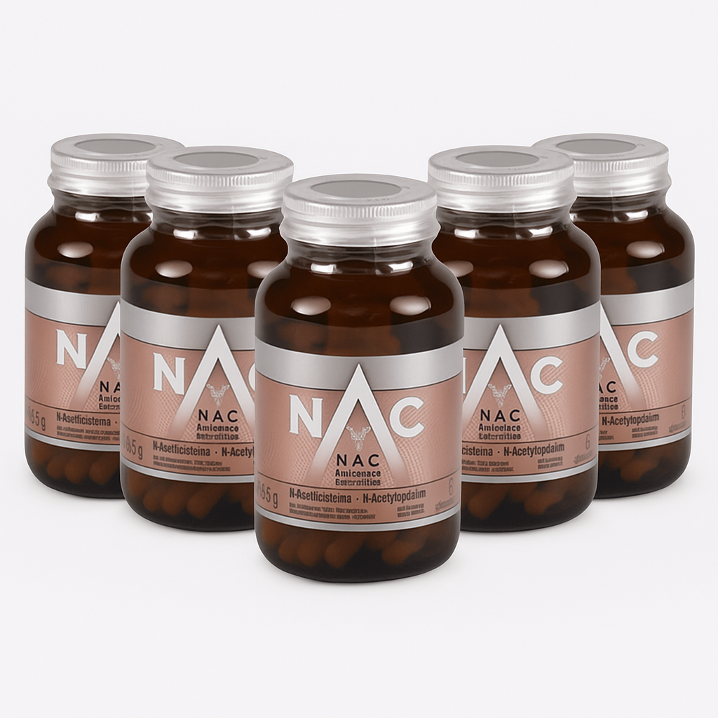 Augmented NAC – 90 Capsules, 200mg – Powerful Detox Support