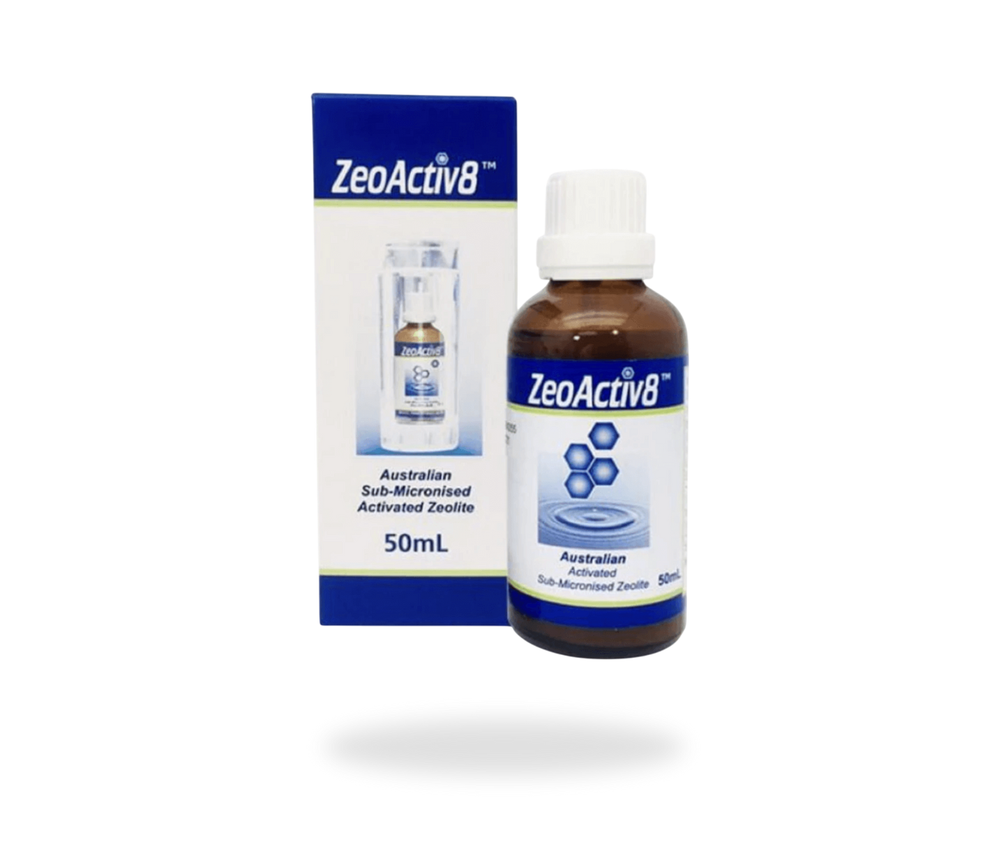 ZeoActiv8™ Liquid Zeolite – 50ml Natural Detox & pH Support