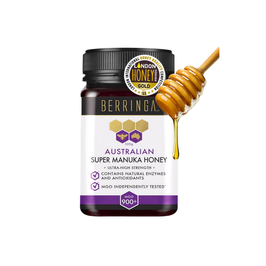 Berringa Super Manuka Honey MGO 900+ 500g – Pure & Certified