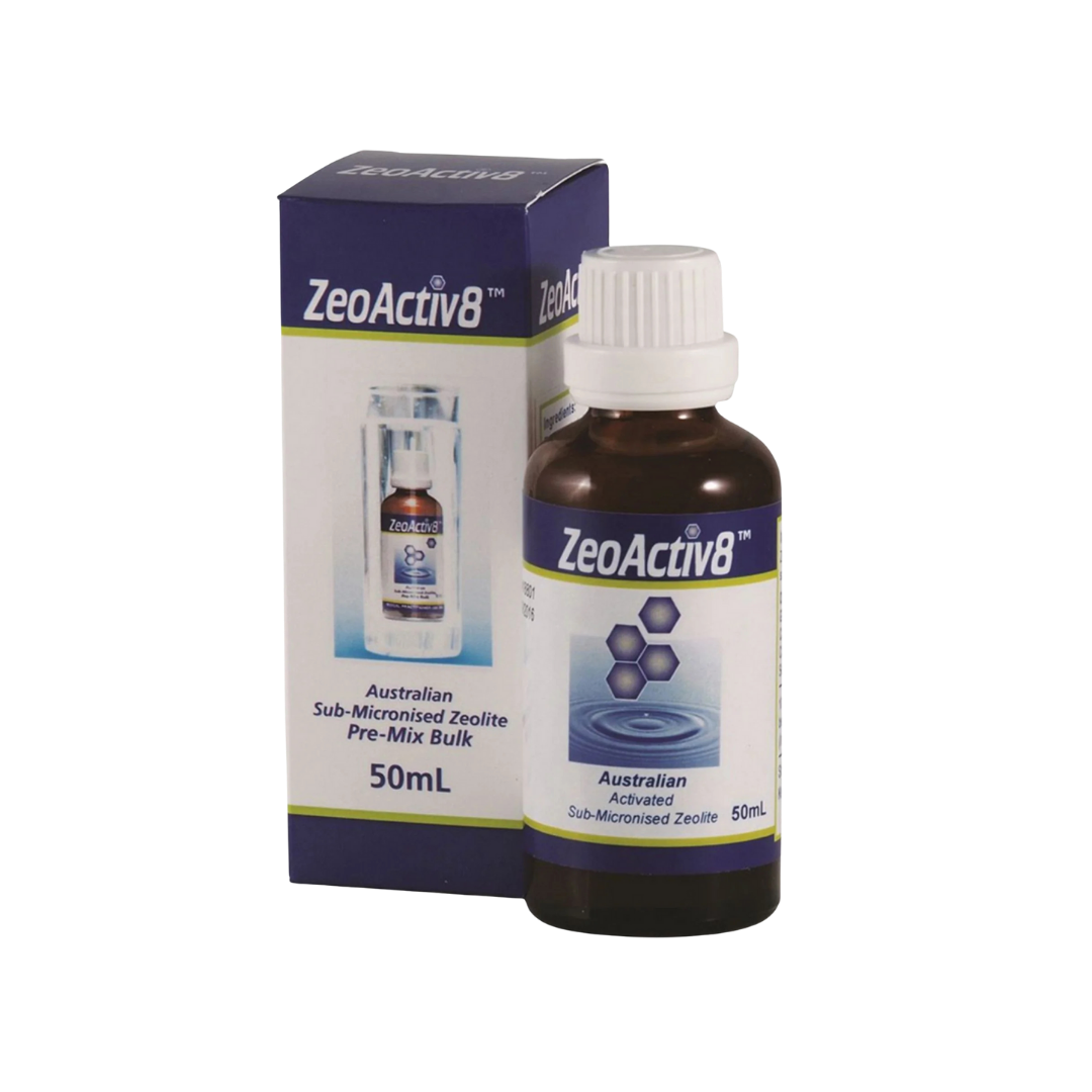 ZeoActiv8™ Liquid Zeolite – 50ml Natural Detox & pH Support