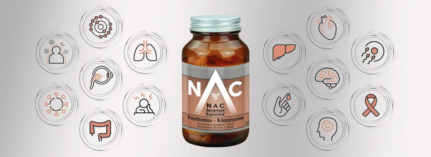 Augmented NAC – 90 Capsules, 200mg – Supporting Natural Detox Pathways