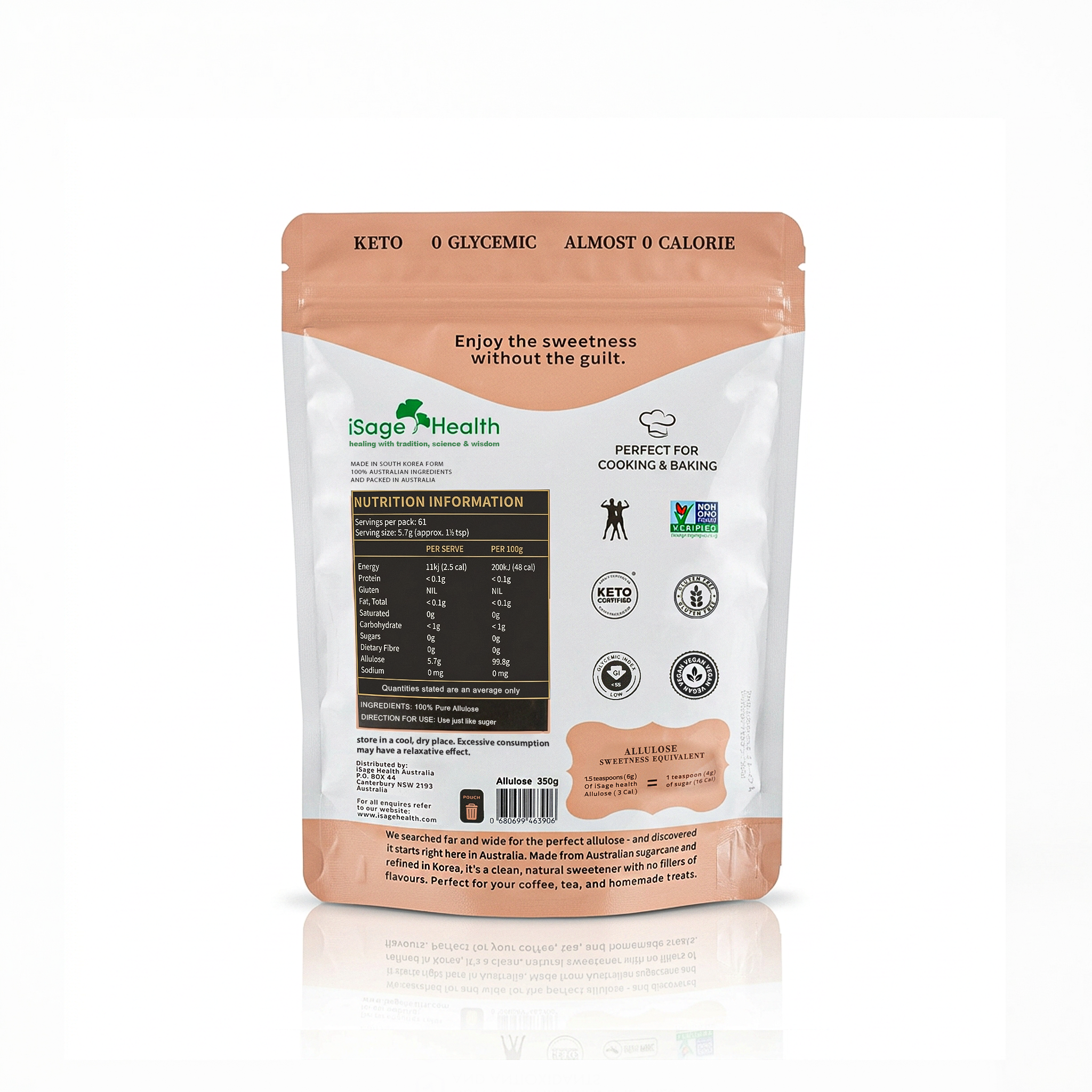 iSage Health product packaging on a white background