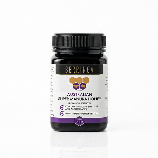 Berringa Super Manuka Honey MGO 900+ 500g – Pure & Certified